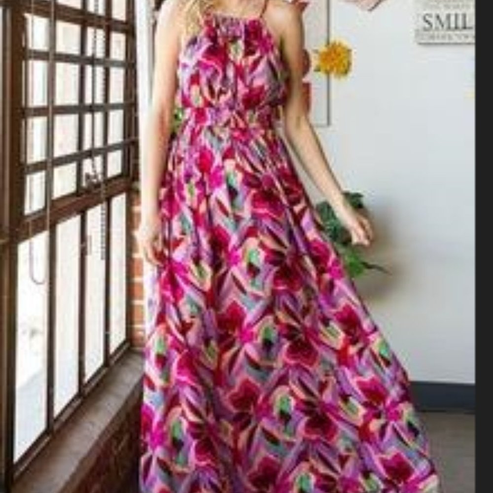 Magenta Madness Maxi Dress